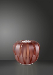 [QN/L/42/PKM] Lampada da tavolo Pink Metal in Metallo Bianco 42 x 33h