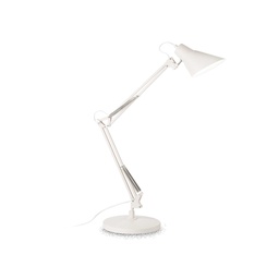 [8021696193946] Lampada da tavolo Sally - L 230 x H 580 x P 360 mm - Bianca totale