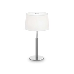 [8021696075525] Lampada da tavolo bianco D 180 x H 350 mm