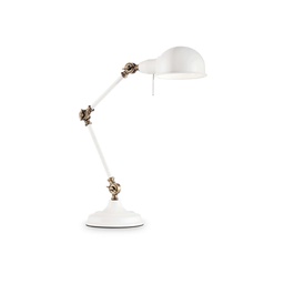 [8021696145198] Lampada da tavolo bianco L 175 x H 400 mm