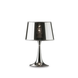 [8021696032368] Lampada da tavolo cromo D 235 x H 365 mm
