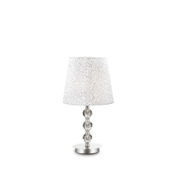 [8021696073422] Lampada da tavolo cromo D 250 x H 465 mm