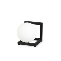[8021696284316] Lampada da tavolo nero L 120 x H 120 x P 120 mm
