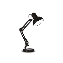 [8021696108094] Lampada da tavolo nero L 150 x H 500 x P 305 mm