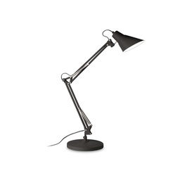 [8021696265285] Lampada da tavolo nero L 230 x H 580 x P 360 mm