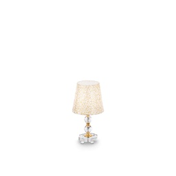 [8021696077734] Lampada da tavolo oro D 200 x H 365 mm