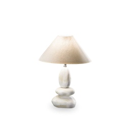 [8021696034935] Lampada da tavolo pietra D 330 x H 440 mm