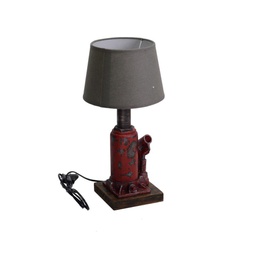 [V3717700000] Lampada resina cappello grigio cric cmø22,5h45