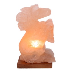 [V6911630000] Lampada sale base legno cavallo con attacco cm 15x8h30