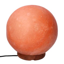 [V6901410000] Lampada sale base legno sfera con attacco cmø15h15