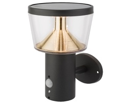 [20041934] Lampada solare da parete in acciaio inox