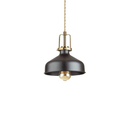 [8021696249063] Lampada sospensione ERIS-2 Nero D330xH520-2150mm