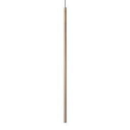 [8021696263700] Lampada sospensione filo ottone D15xH955-1500mm