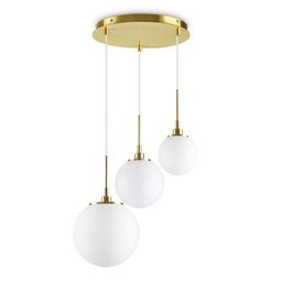 [8021696241340] Lampada sospesa GRAPE D400xH550-1800mm