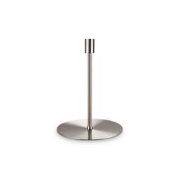 [8021696259949] Lampada tavolo nickel D200xH330mm