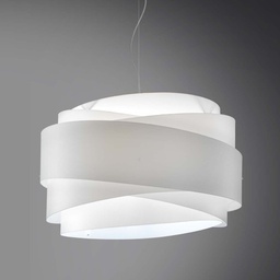[BEA/S5/60/W] Lampadario a sospensione BEA cinque luci Bianco diametro 60x h38 cm