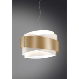 [BEA/S/60/NGLD] Lampadario a sospensione BEA una luce Oro diametro 60x h38 cm