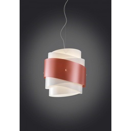 [BEA/S/40/COP] Lampadario a sospensione BEA una luce Rame diametro 40x h39 cm