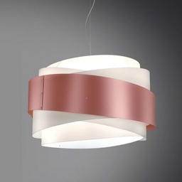 [BEA/S/60/PKM] Lampadario a sospensione BEA una luce Rosa diametro 60x h38 cm