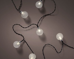 [20102466] Lampade a corda decorative a LED con 8 funzioni di effetto sfavillante per uso esterno L 580 cm