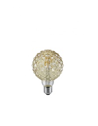 [TRIO904-479] Lampadina Decorativa Globe E27 LED 4w 3000k Sfera Puntinata Ambra Trio