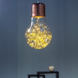 [20038396] Lampadina Rame 180 Micro LED H45cm