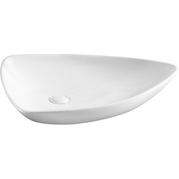 [DFLEX-185-LA36] Lavabo da appoggio 66x46.5 cm, colore bianco