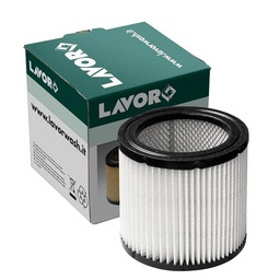[1914954] Lavor Filtro Cartuccia Ricambio Bidone Aspiracenere Ashley 900 901 Poker Lavabile
