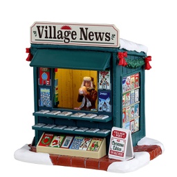[2013204] Lemax Good News Day - Giorno di buone notizie per villaggio di Natale