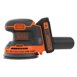 [DFL5130240] Levigatrice Rotorbitale A Batteria 'Bdcros18-Qw' 18V - 1,5 Ah Litio