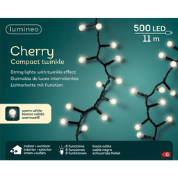 [19974619] Luce di natale Cherry bianca 500 led 11metri