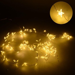 [V6074420000] Luce filo 160 micro led stella bianco caldo cm230alimentazione fissa uso esterno