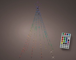 [20102468] Luci Danzanti Stella Cadente Cambio Colore Esterni H 270 Ø 28 cm