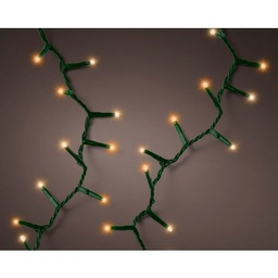 [20035688] Luci Di Natale 1000 Led Bianco Caldo 2250Cm 8 Funzioni
