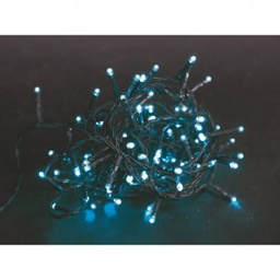 [19626460] Luci Natalizie a LED Azzurro con trasformatore 17 metri