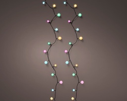 [20102487] Luci a LED ciliegia fisse per esterno 1800 cm