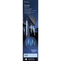 [1929009] Luci di natale Icicle Lights 8 Icicles 2,8 metri