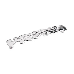 [FZ93868] Maniglia cromata per mobile Lavanta y812 Finitura cromata, Interasse 160 mm