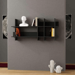 [EFFEZ99366] Mensola Beads antracite 150x22x70h EFFEZ