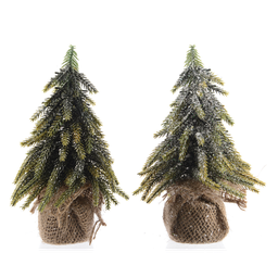 [20035885] Mini albero di natale H20 x Ø16 cm assortiti
