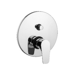 [DFLEX-274-L045] Miscelatore Monoc. Incasso Doccia C/Dev. Linea Lime