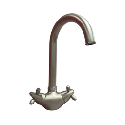 [FZ84103] Miscelatore da cucina bicomando satinato Paini Trixi 75CN572 30x18x5 cm