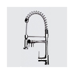 [EFFEZ25912] Miscelatore da cucina con doccetta finitura cromo h.58x19 cm EFFEZ