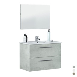 [DFLEX-142-FAR20-BL080] Mobile Bagno Sospeso Aruba/Arnold (Da Montare)
