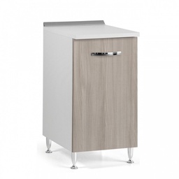[A10432] Mobile base con anta per cucina colore olmo Cm 40x50xH 85 1 anta