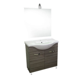 [CAP16887] Mobile da Bagno Antonella Cm. 85 Palissandro