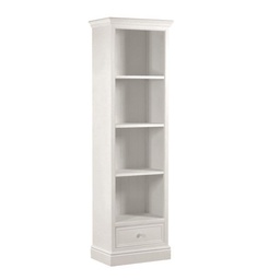 [V8030630000] Mobile nantes libreria 4ripiani+1cassetto cm54x34h180