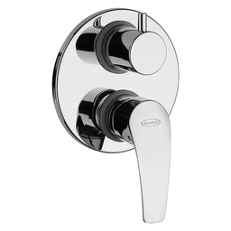 [DFL2042192] Monocomando Incasso Doccia 'Lucente' Cromato