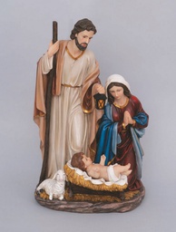 [1998376] Nativita'Resina Cm.45 Su Base C/Pecora decorazione di Natale