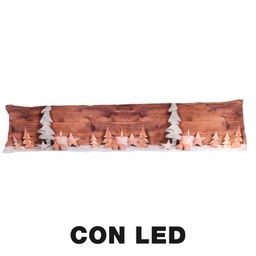 [V6162970000] Paraspifferi tessuto decorazioni ledbeige cm20x90